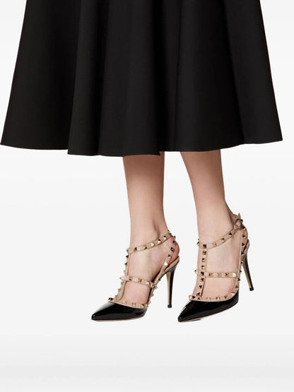 Patent Rockstud Caged svart