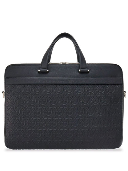 Ferragamo, portátil con Gancini en relieve