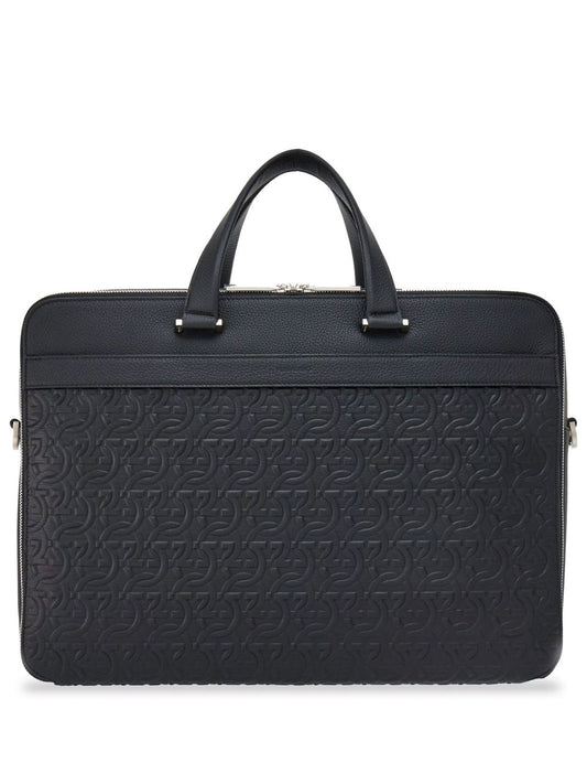 Ferragamo Embossed Gancini laptop