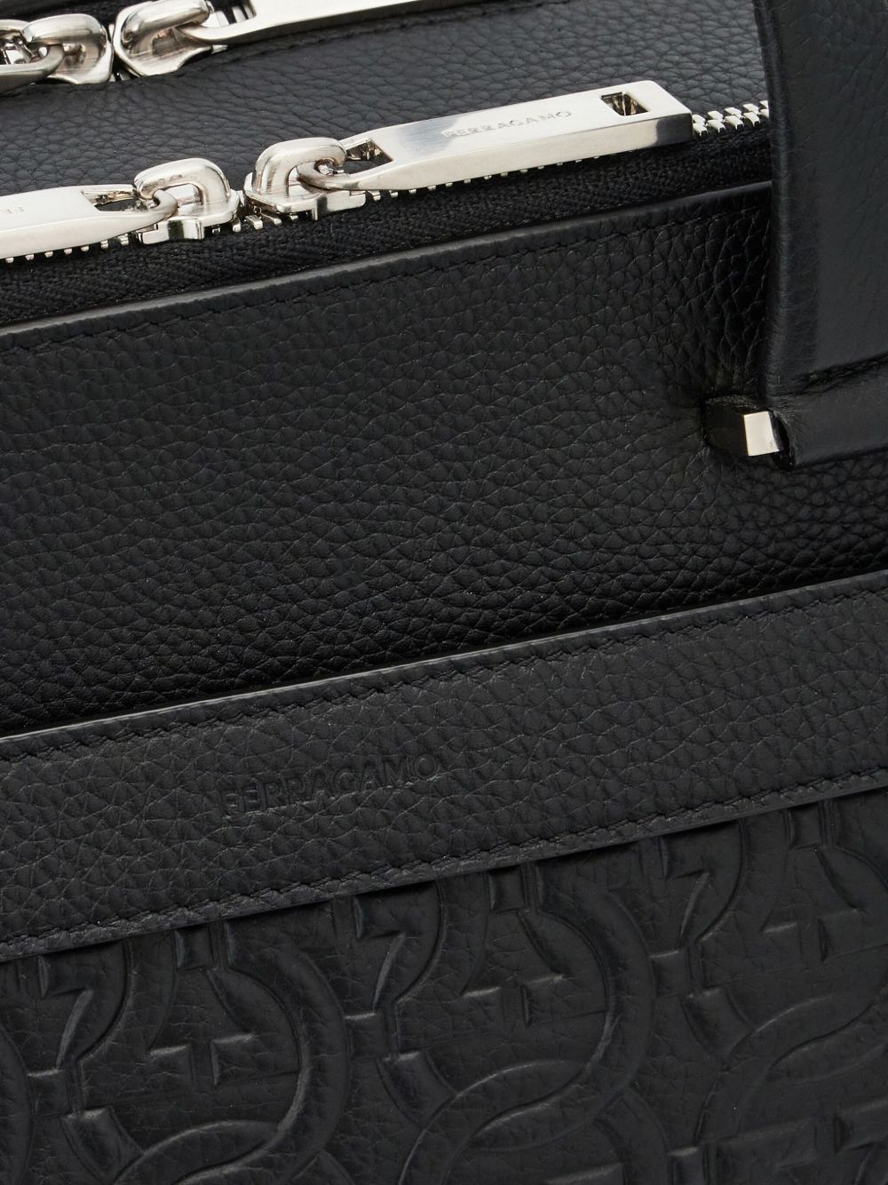 Ferragamo Embossed Gancini laptop