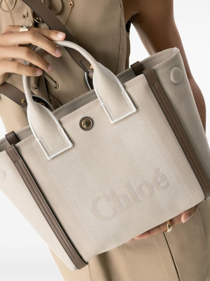 Bolso tote Chloé Carry de lona