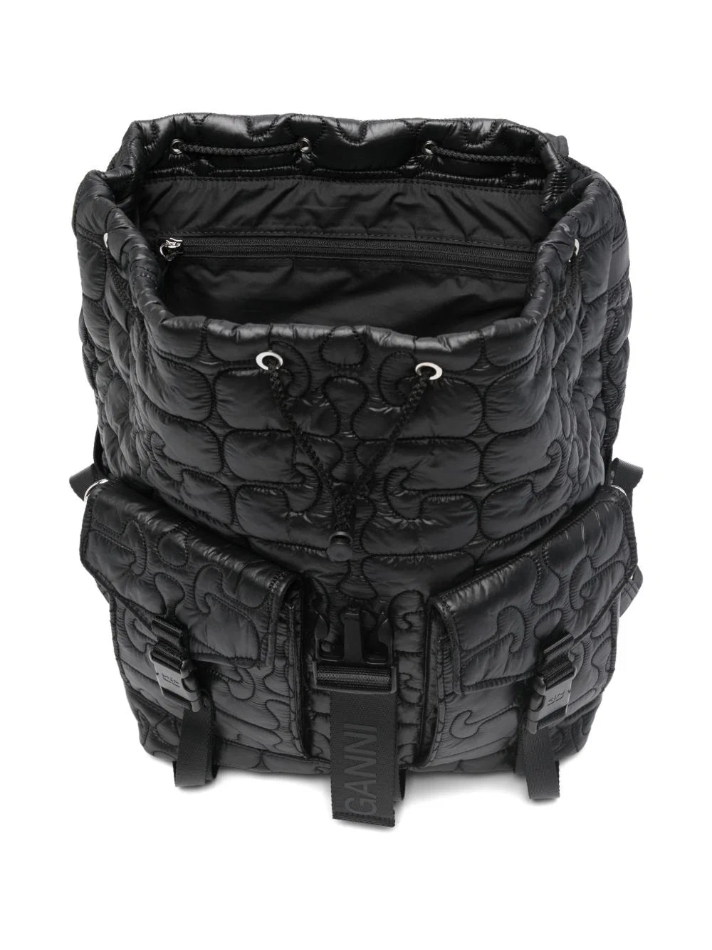 Ganni Quilted Buckle