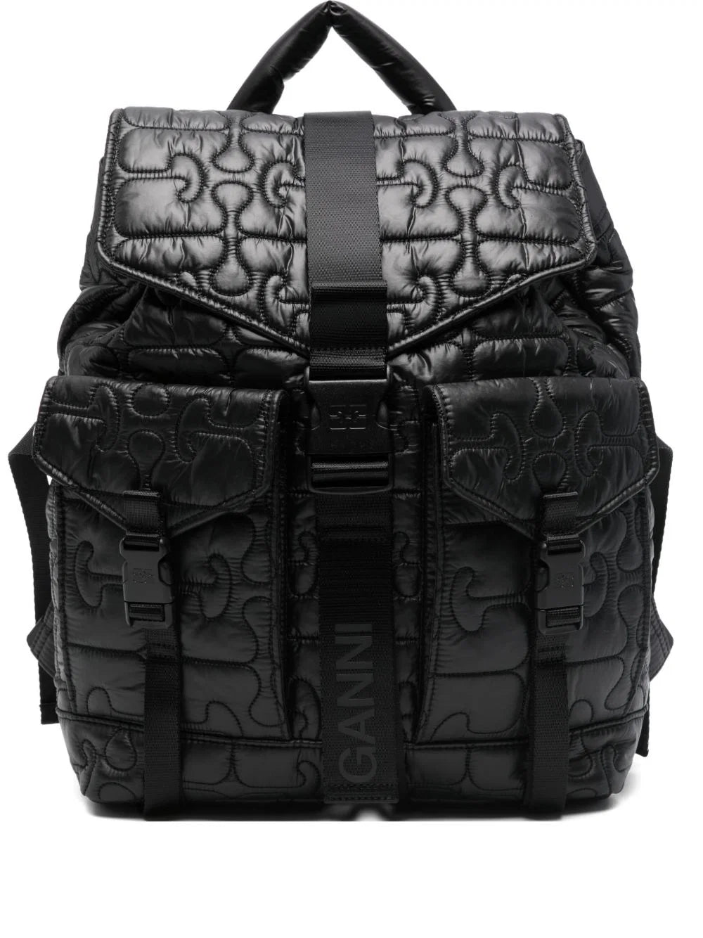 Ganni Quilted Buckle