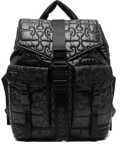 Ganni Quilted Buckle