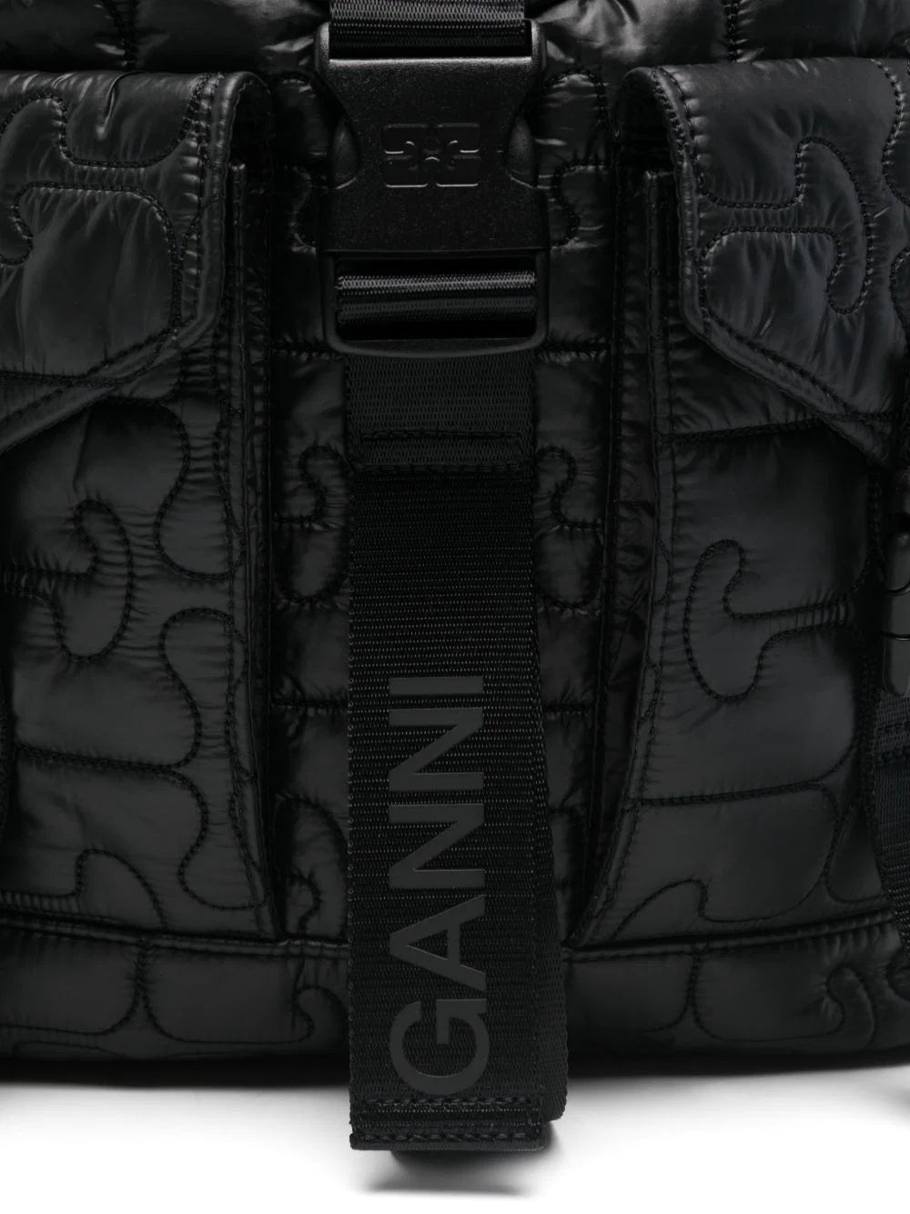 Ganni Quilted Buckle