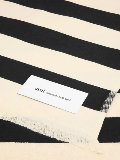 Ami Paris Striped towel
