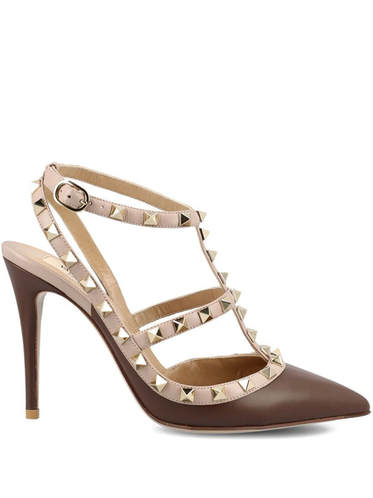Patent Rockstud Caged svart