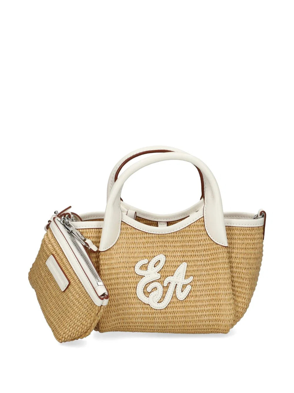 Emporio Armani Woven Straw
