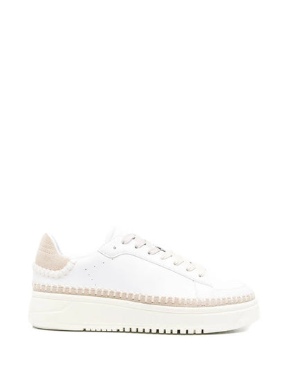 Leather sneakers