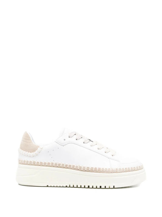 Leather sneakers