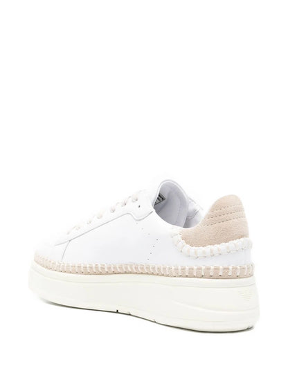 Leather sneakers