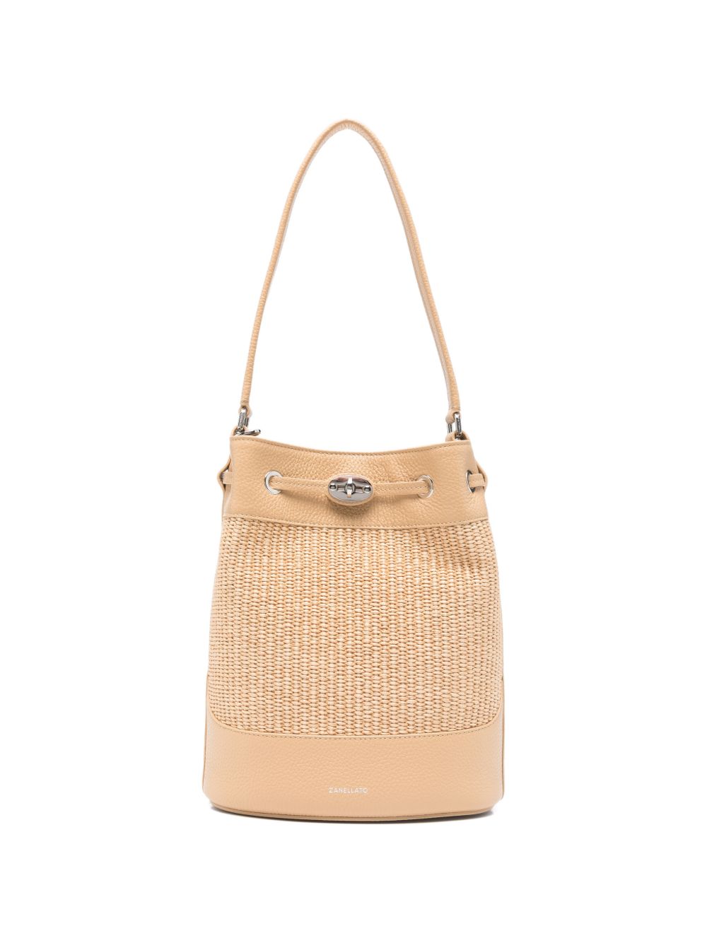 Zanellato MondÃ  Vimini liten bucket bag