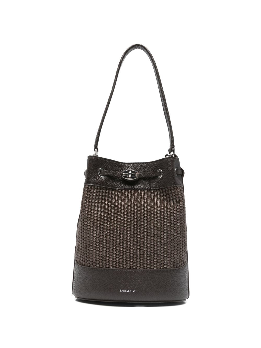 Zanellato MondÃ  Vimini liten bucket bag