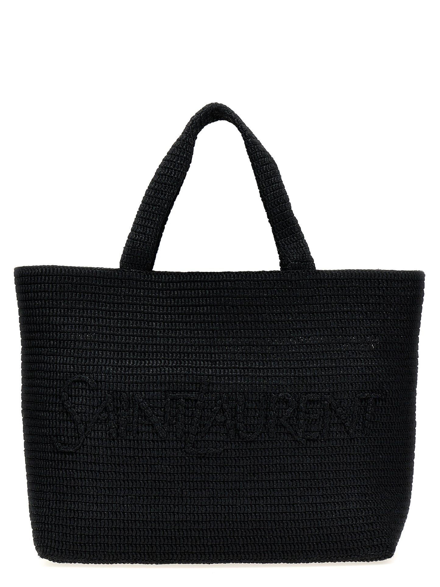 Saint Laurent Rafia Tote Bag