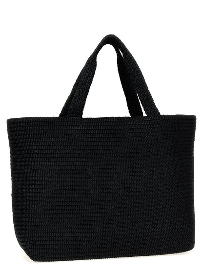 Bolso Tote de Rafia Saint Laurent