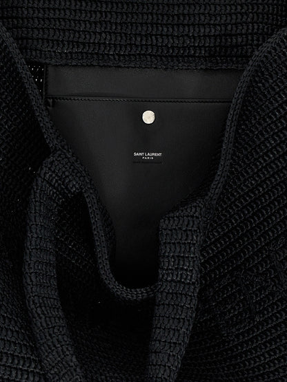 Bolso Tote de Rafia Saint Laurent