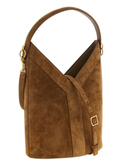 Bolso saco Saint Laurent Y Long de ante
