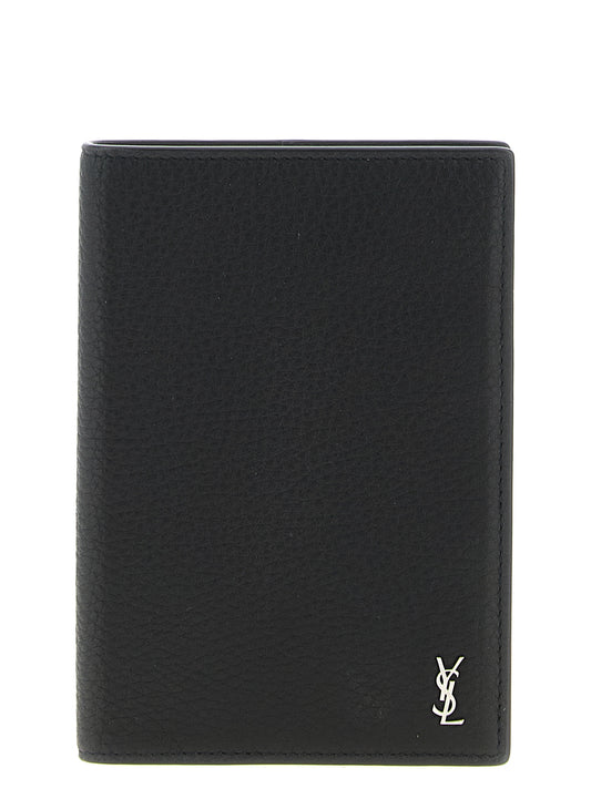 Saint Laurent Tiny Cassandre Pass hållare