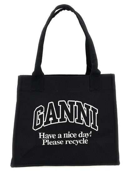 Ganni Bolso de compras grande fácil
