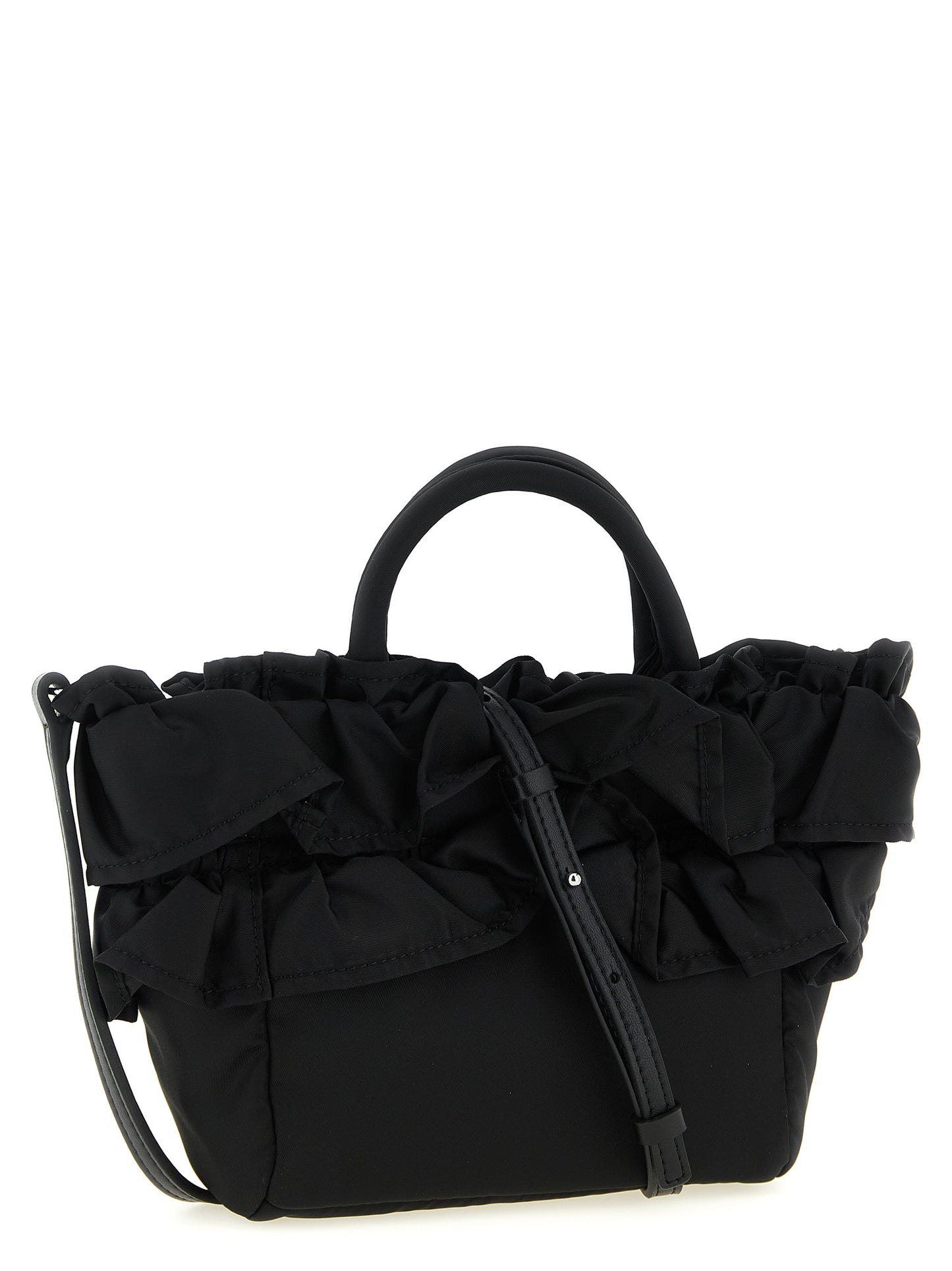 Ganni Mini Shopper Ruffle väska
