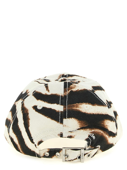 Gorra con estampado animal de Ganni