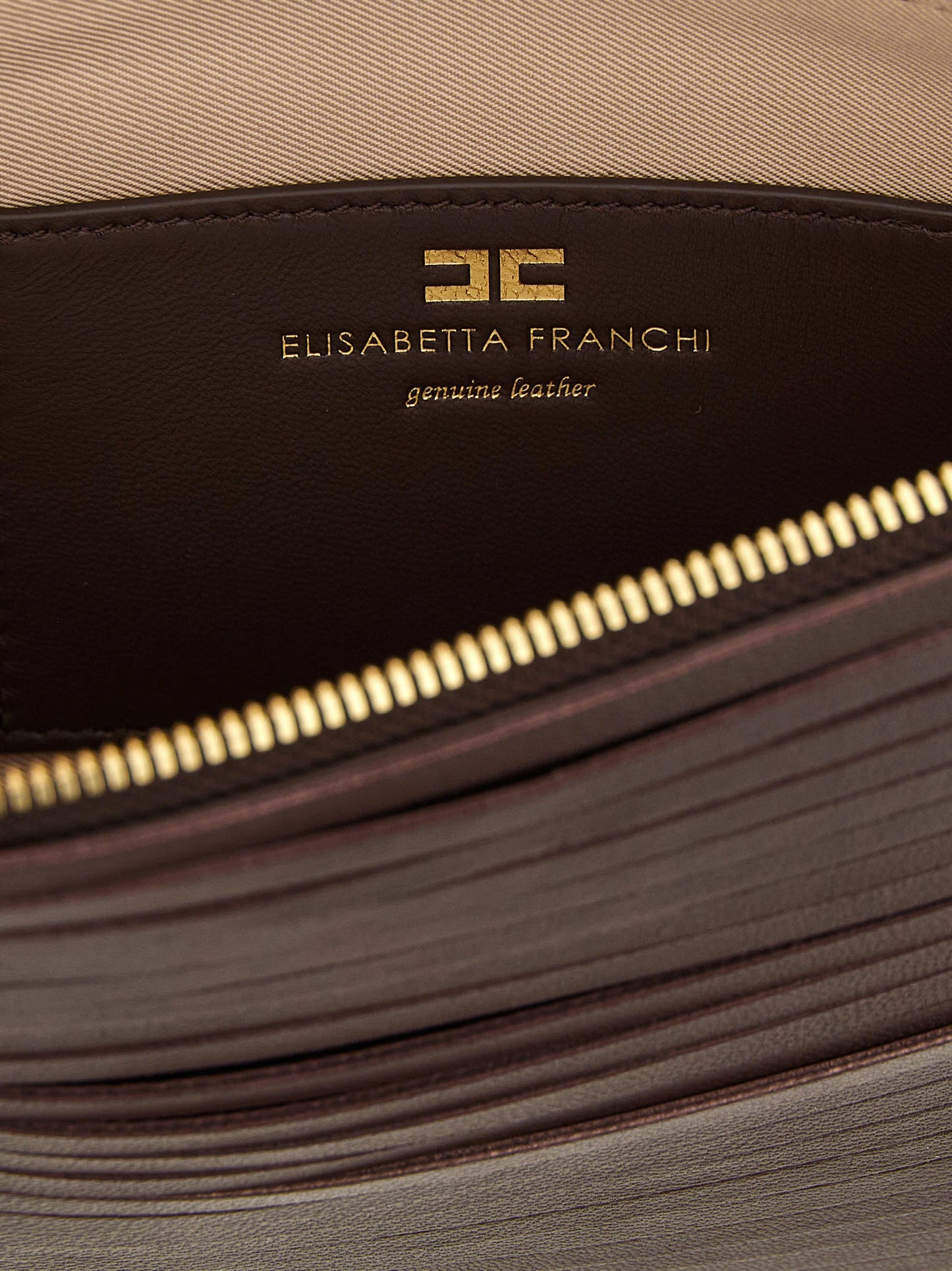 Elisabetta Franchi Fringed Clutch