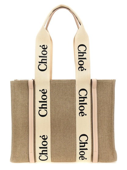 Chloé Woody bolso tote mediano