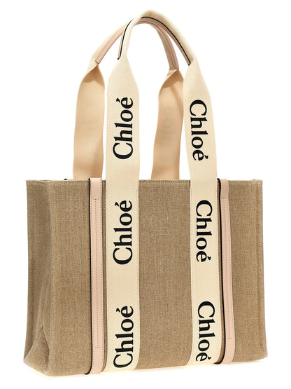 Chloé Woody bolso tote mediano