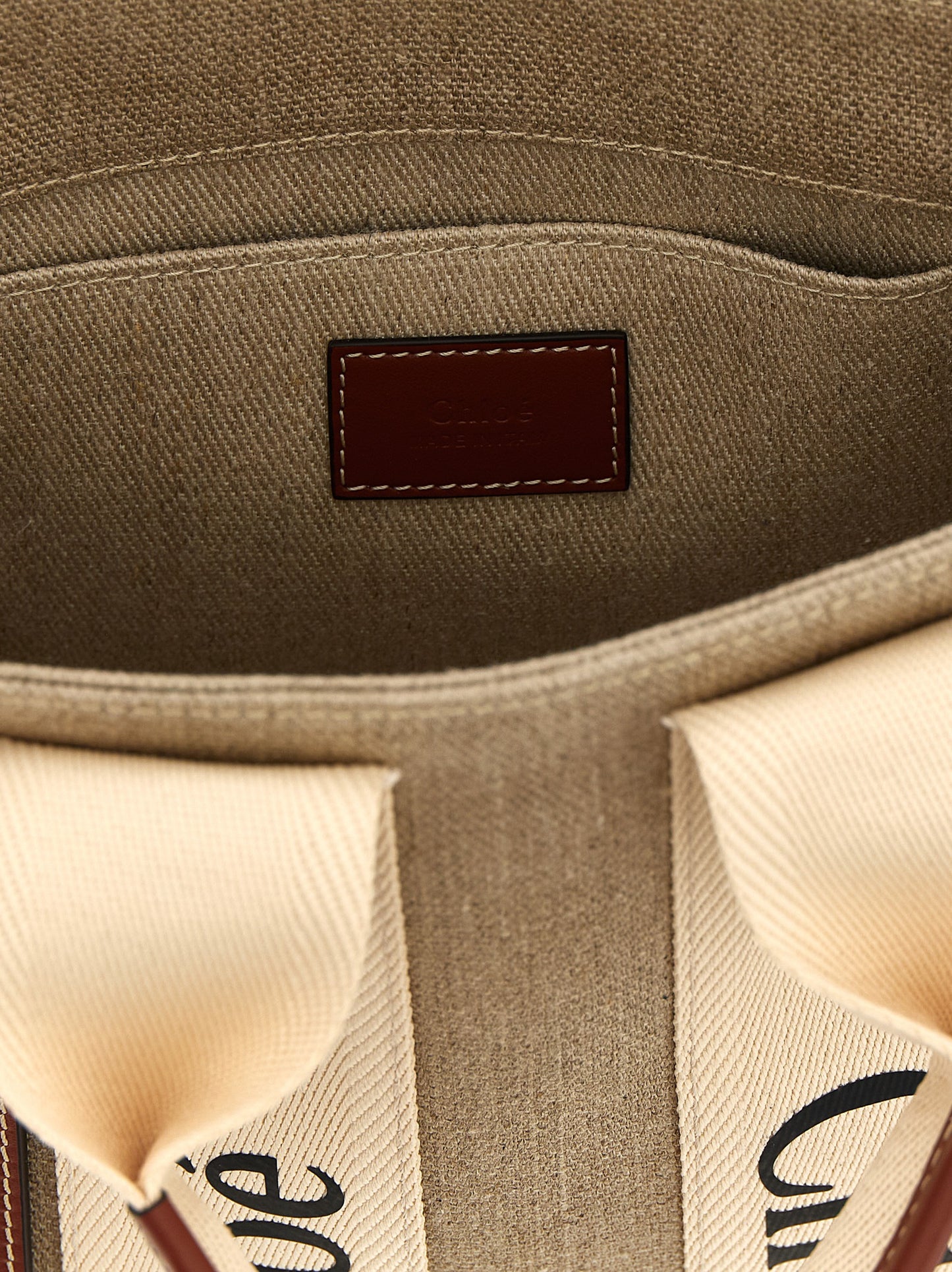 Chloé Woody liten Tote Bag