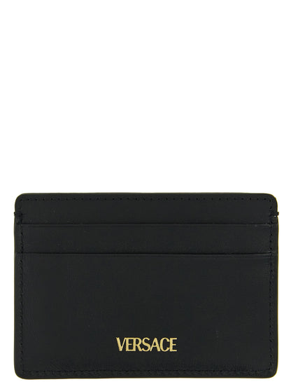 Tarjetero Versace V Logo
